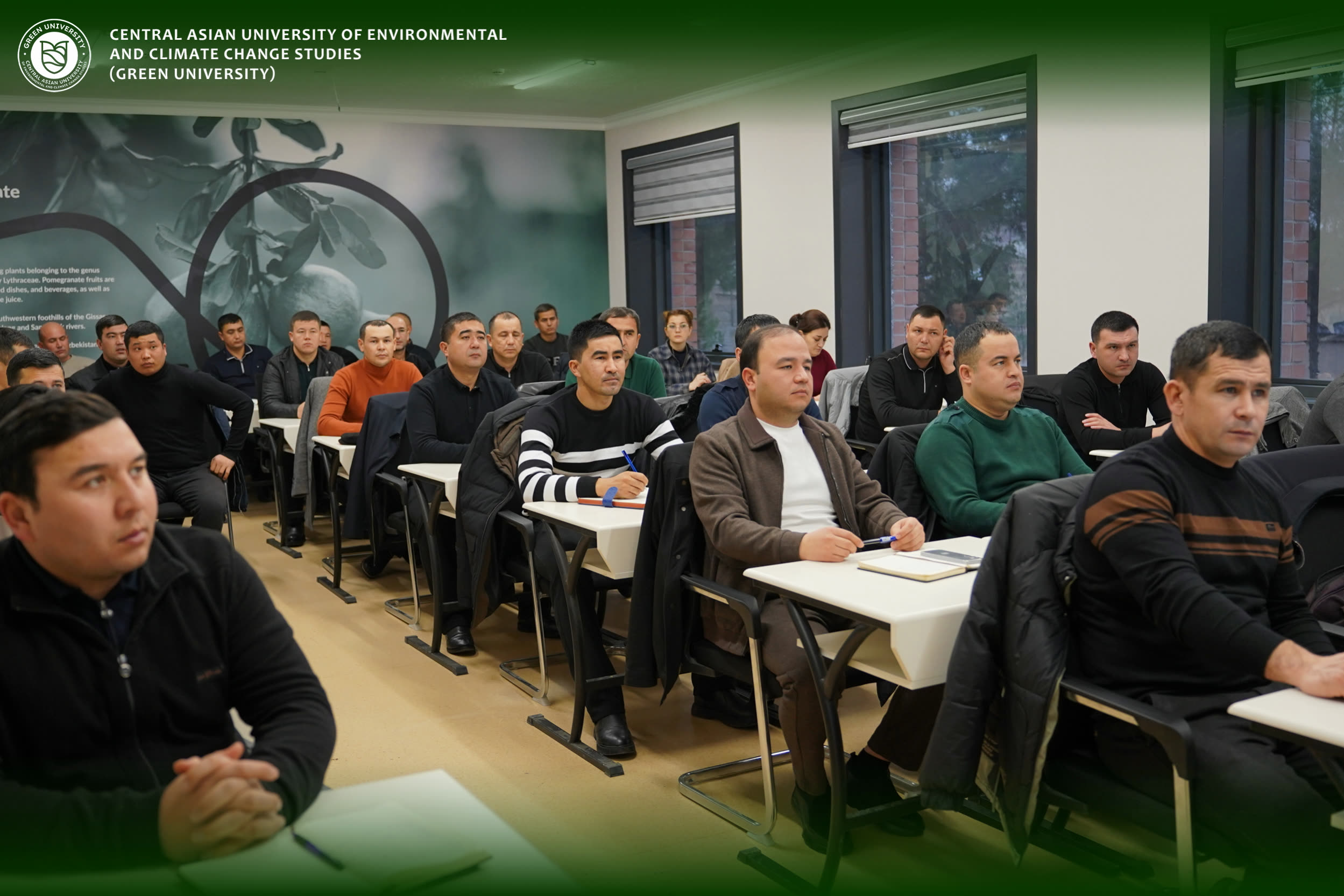 Advanced Training Courses on State Environmental Control Are Underway at Green Univer…