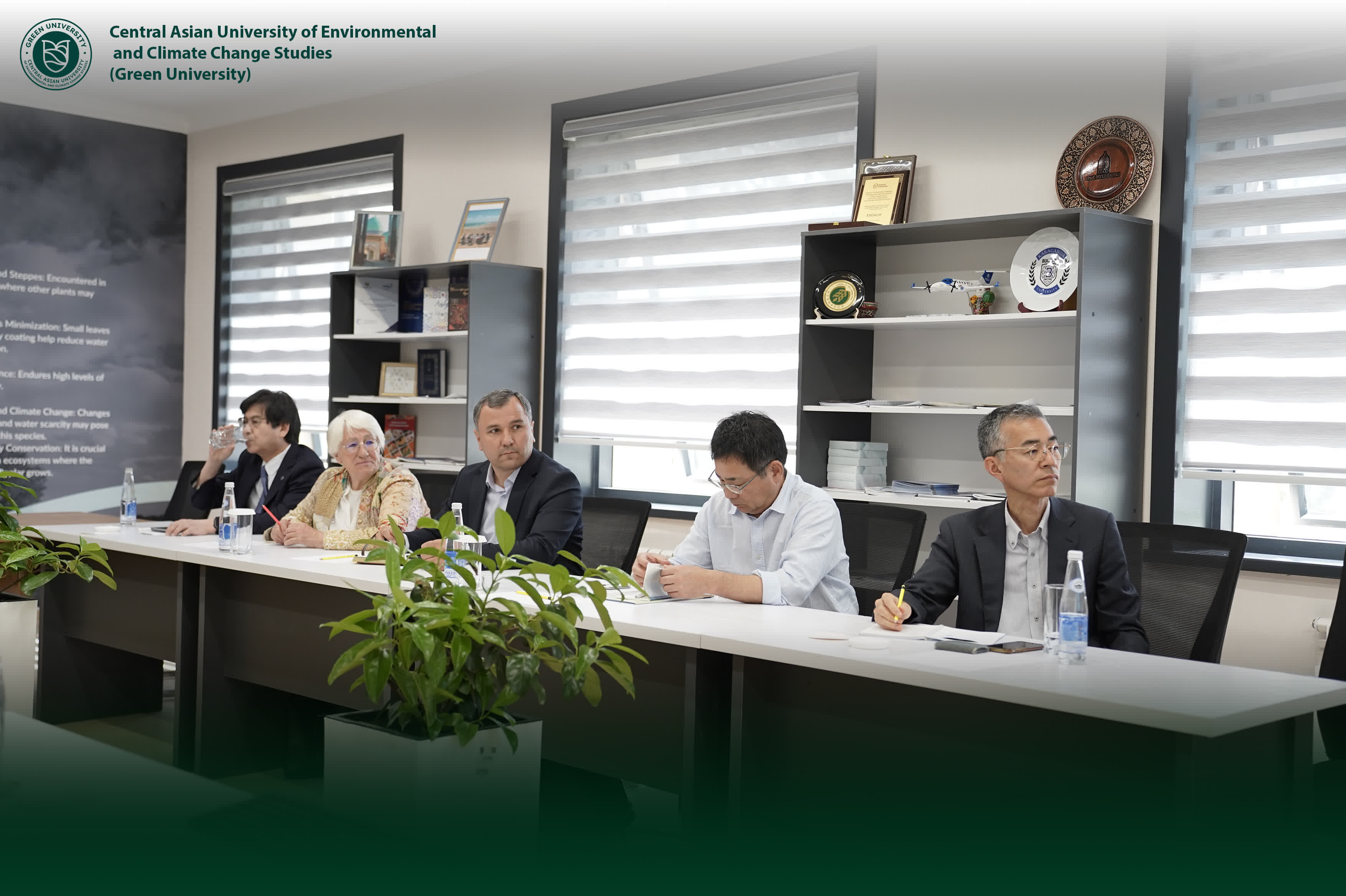 Green University Tottori universiteti (Yaponiya) delegatsiyasini qabul qildi