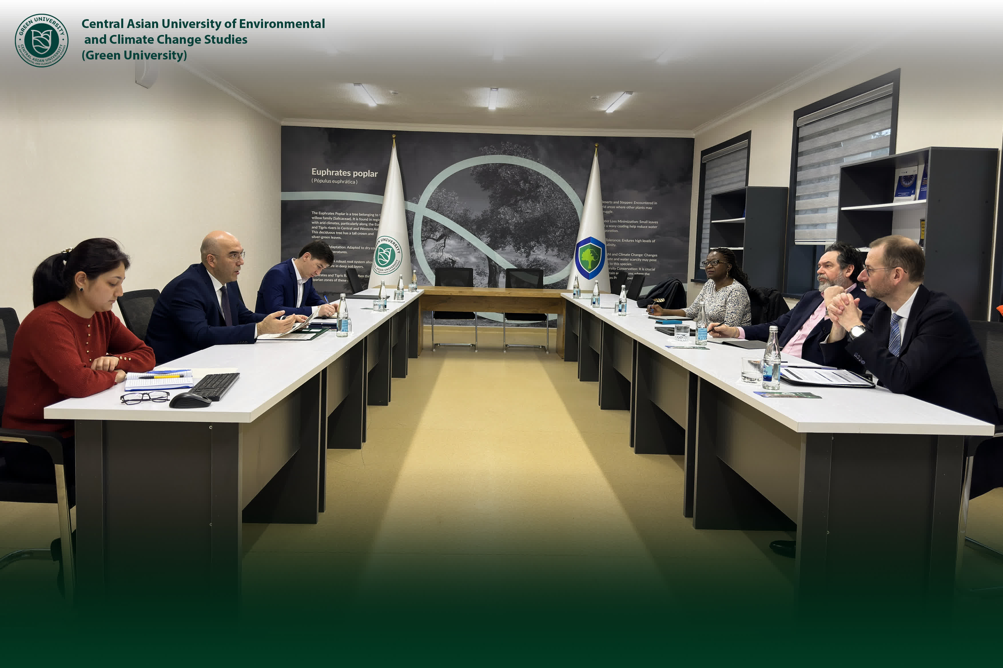 Green University hosted a delegation from London South Bank University (LSBU) for a b…